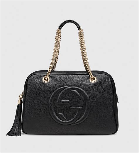 lisa gucci bag|Gucci leather bags.